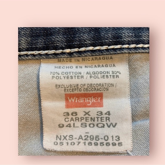 Wrangler Carpenter Denim Pants - Picture 8 of 8